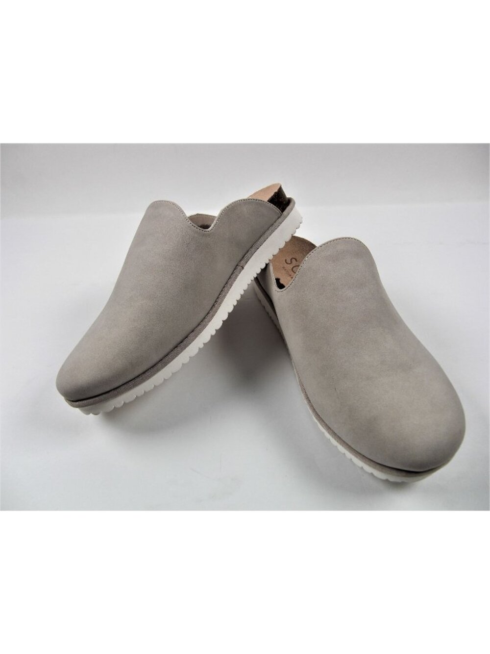 SOUL Naturalizer Women's Amelia Clog Shoes Grey, 7.5